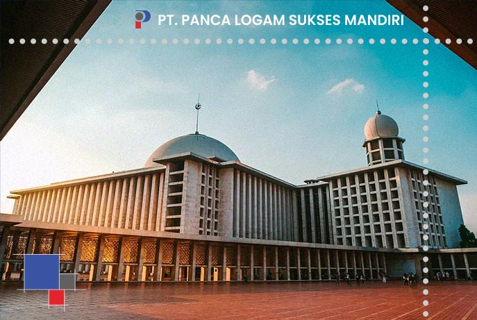 Baja Stainless Steel dalam Ketahanan dan Estetika Masjid Istiqlal